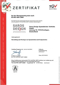 Сертификат TUV_Saros_ger